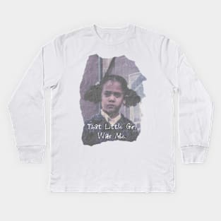 That Little Girl Was Me Kamala Harris in 2020 Quote Kids Long Sleeve T-Shirt